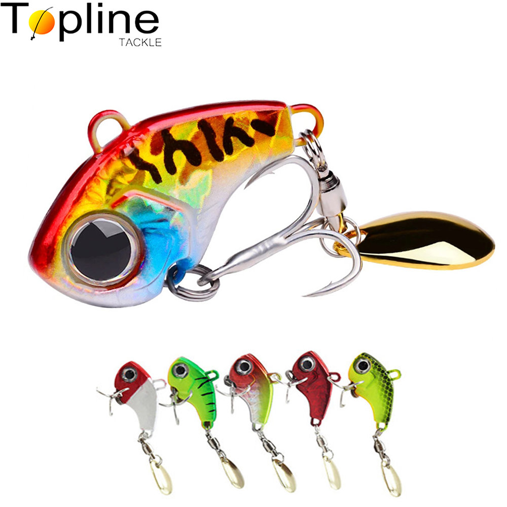 Fishing Lure Spinnerbait - ToplineTackle-señuelo de Pesca giratorio, 5g, 7g,