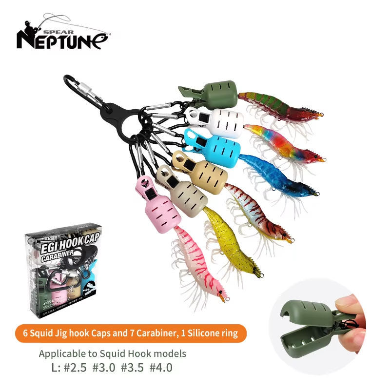 Fishing Lure Jig - Kit de 6 protectores de colores