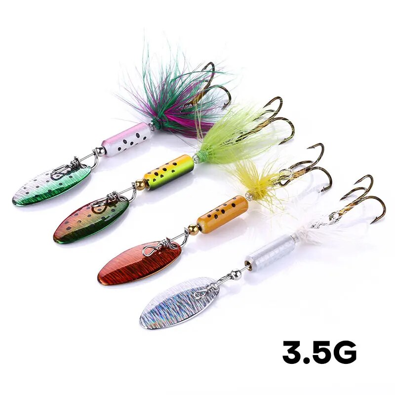 Fishing Lure Spinnerbait - Señuelos VIB de Metal, 1 Uds.,