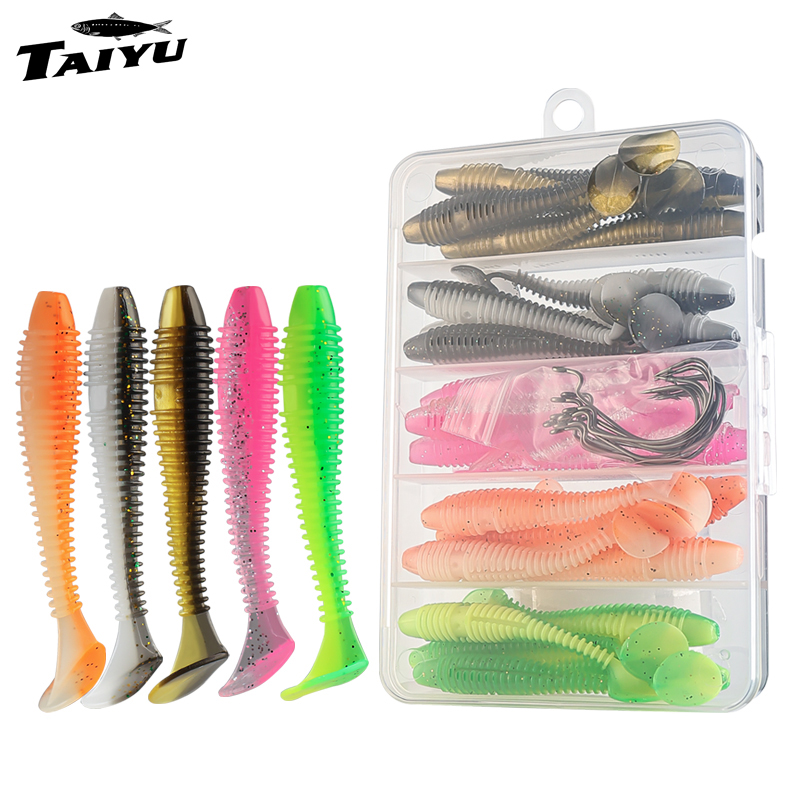 Fishing Lure Swimbait - TAIYU 25/35 piezas/Set de señuelos de