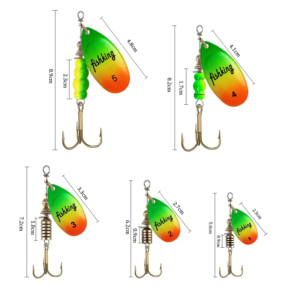 Señuelo giratorio con cuchara  - Fishing Lure Swimbait reseña y precio