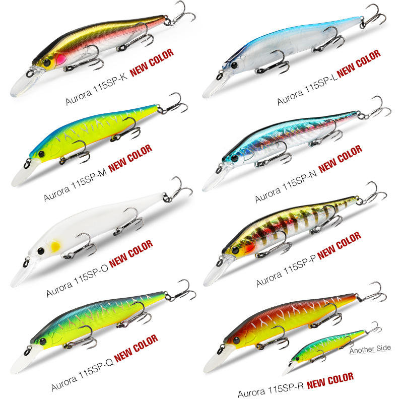 TSURINOYA 115mm 17,2g suspensi - Fishing Lure Swimbait reseña y precio