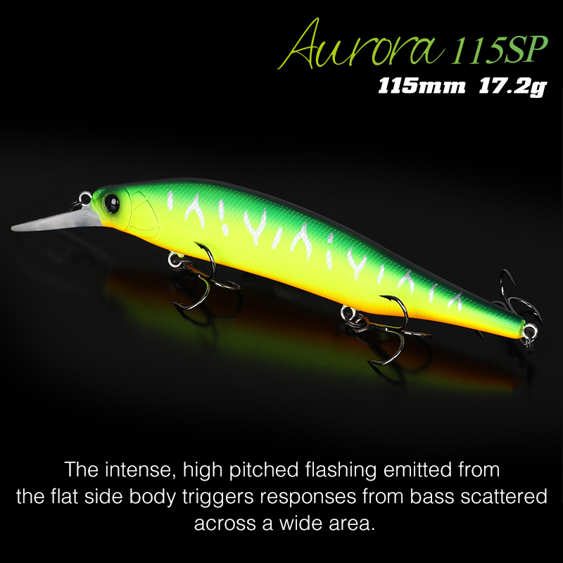 TSURINOYA 115mm 17,2g suspensi - Fishing Lure Swimbait reseña y precio