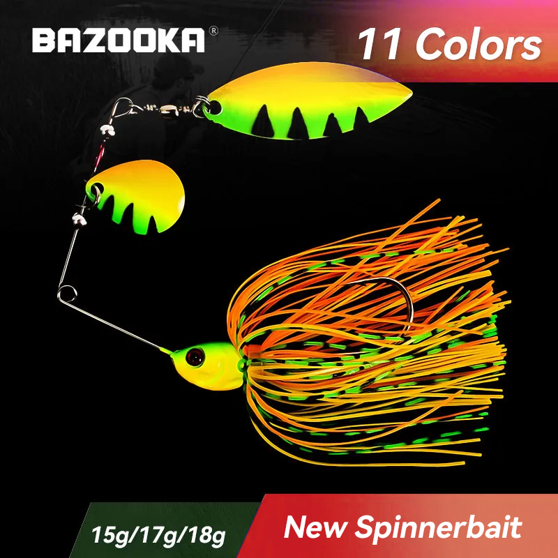 Bazooka 15g 18g Spinnerbait se - Fishing Lure Swimbait reseña y precio