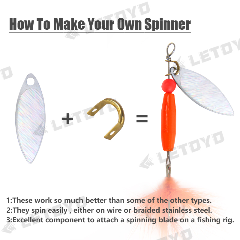 LETOYO 100 Uds. Chubias doblad - Fishing Lure Making Kit reseña y precio