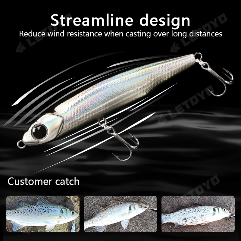 LETOYO-lápiz que se hunde, 17g - Fishing Lure Swimbait reseña y precio