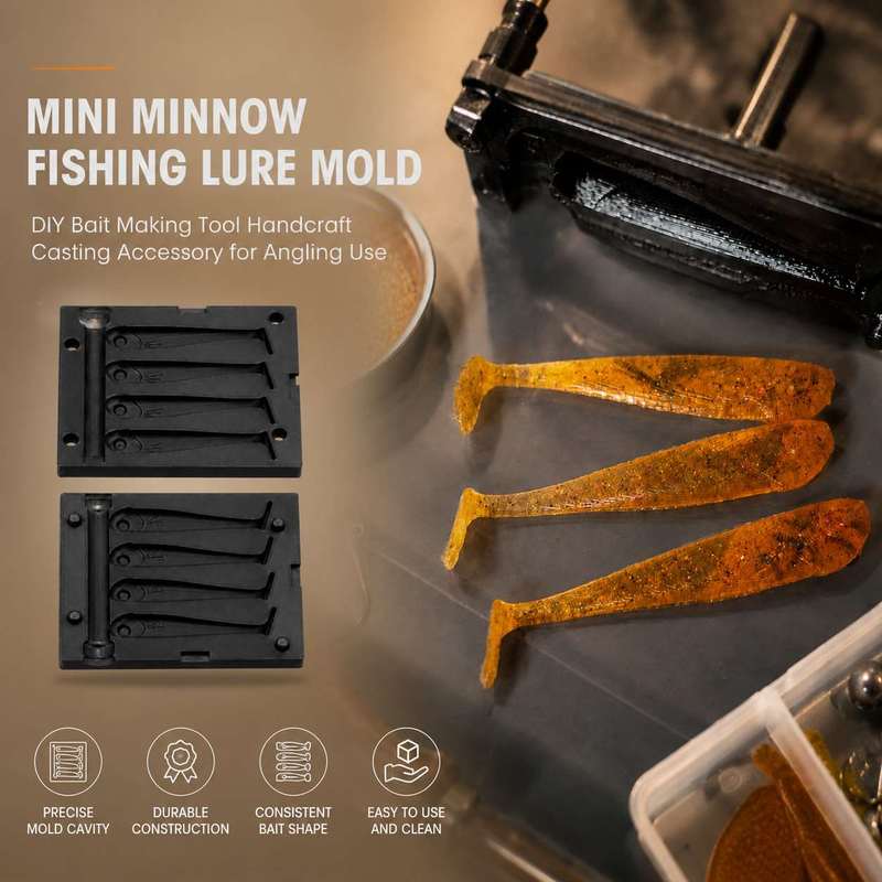 Molde para cebo de pesca Mini  - Fishing Lure Making Kit reseña y precio