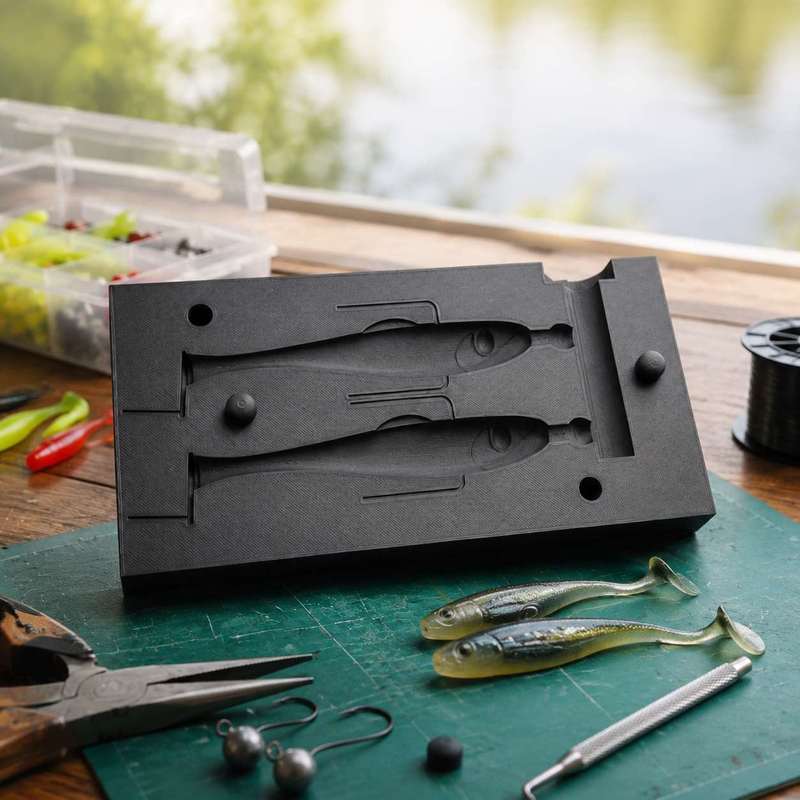 Molde de Pesca para Señuelos B - Fishing Lure Making Kit reseña y precio