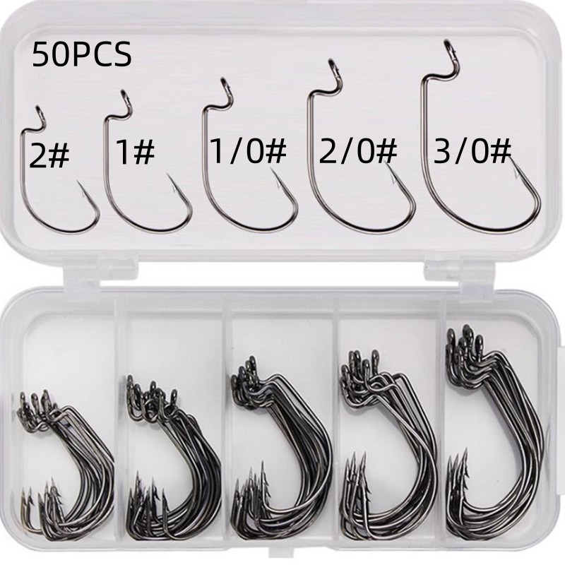 50 Piezas/Caja de Anzuelos de  - Fishing Lure Spinnerbait reseña y precio