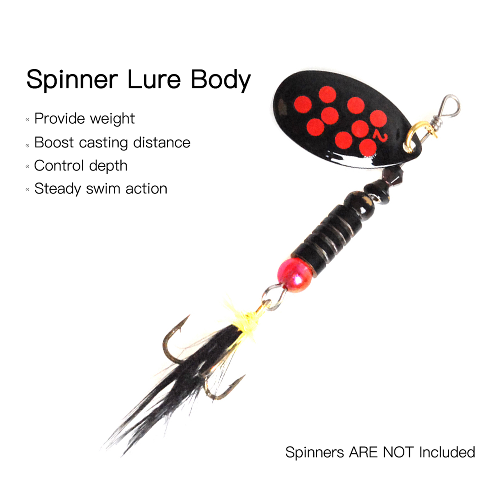 Spinner de cuentas de pesca de - Fishing Lure Spinner reseña y precio
