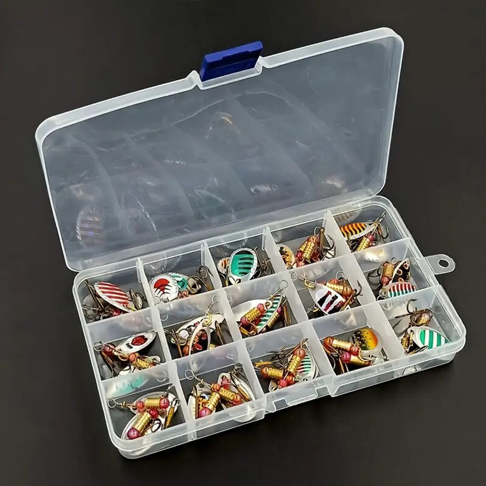 30 señuelos de pesca tipo cuch - Fishing Lure Spinner reseña y precio